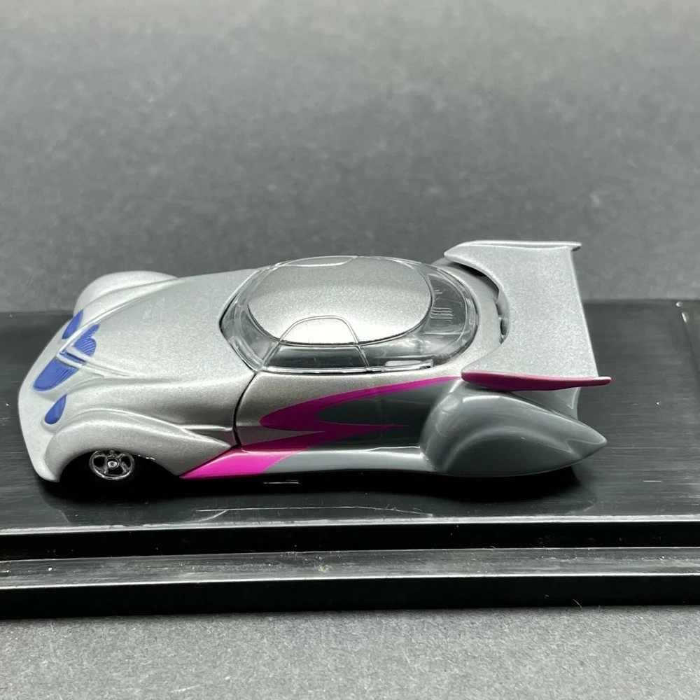 100% Hot Wheels Ed Newton Rareflow Custom‎ Car Diecast 1/64 Silver Opening Hood